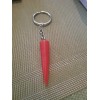 Power Rangers Translucent Red Ranger Power Crystal Keychain V2