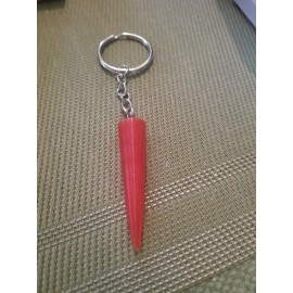 Power Rangers Translucent Red Ranger Power Crystal Keychain V2
