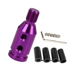 Motoforti M12 X 1.25 Car Universal Purple Gear Shift Knob Adapter for Non Threaded Shifter Long-Lasting