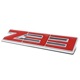 Auto Dynasty Metal Emblem Decal Logo Trim Badge Z33 (Red)
