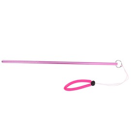 cardyven Diving Stick Pointer, Scuba Diving Aluminum Alloy Tickle Pointer Stick with Measurement and Lanyard for Underwater Shaker Noise Maker Snorkeling (Pink)