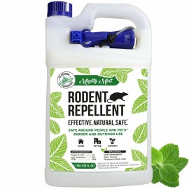 Mighty Mint 1 Gallon (128 oz) Rodent Natural Peppermint Oil Spray NEW EXPEDITED