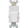 Leviton 6526-W 15-Amp 120V AC Combination Decora Switch with LED