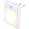 Lunartec Lamp: Set of 2 Socket LED Night Light, Dimmable,