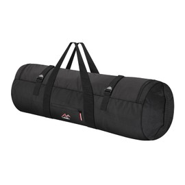Amengsen Travel Duffel Bag 37L/63L/125L Oversized Duffel Bag, Upgrade Zipper, Durable and Waterproof, Suitable for Camping Bag Travel Storage Bag Tent StorageBag Sports Equipment Bag (Black, L，63L)
