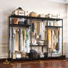 Raybee Clothes Rack Heavy Duty Load 795LBS Portable Clothing Racks