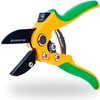 GRÜNTEK Anvil pruning shears STAR 220 mm, for cuttings up