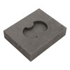 Graphite Mould Good Thermal Conductivity Coin Shape High Density Save