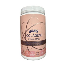 Colágeno Hidrolizado Gudly  Ácido Hialurónico Biotina 1 Kg                                                                                            