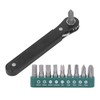 11 Piece Precision Screwdriver Set, Magnetically Fastened, Mini 16 Tooth