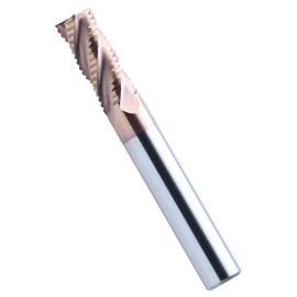 Tommy Global TG2202 Carbide Rafting End Mill, Blade Diameter, 0.2 inches (6 mm), Total Length: 16.9 gal (50 L), 4 Blades, AlTiN Coat/TG2202