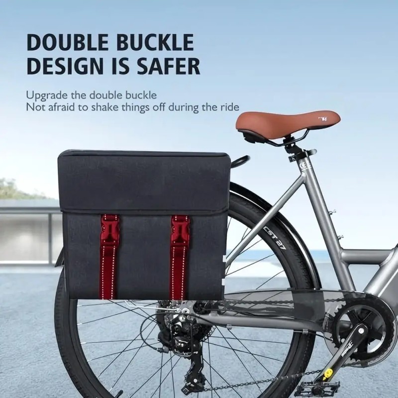 E-Bike Rear Pannier Bag 28LColor: Black