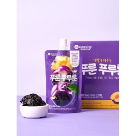 [4+1] Lee Min-jae Pick Prune Juice, Easy Empty Prune Purulun 80mL x 10 sachets x 5 boxes / [4+1] 이민재 Pick 푸룬주스, 가볍게 비우는 푸룬 푸루룬 80mL x 10개포x 5박스