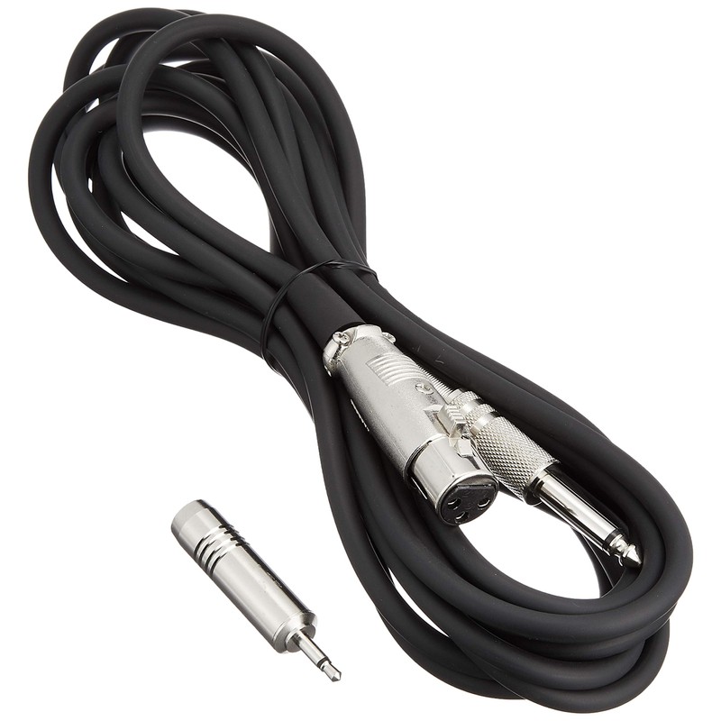 ELPA ダイナミックマイクロフォン コード取外し可 UD-395(BK) ブラック