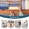 Lzerking Bamboo Drawer Dividers 4.65" High, Adjustable Dresser Drawer Organizers,