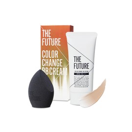 THE FUTURE Color Change BB Cream 0.9 oz (25 g) Men's BB Cream Sponge Set
