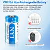 NYI CR123A 3V 1650mAh Lithium Batteries 40 Pack,CR123 3 Volt