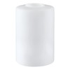 Skelang Lip-less Glass Lamp Shade, Cylindrical Light Cover with Fitter