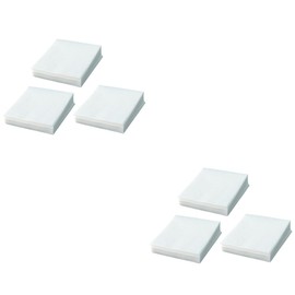 LALAFINA 2pcs 3 Laundry Sheets for Dye Prevention 3 Bags of Catcher Papers Protect Original Colors of White Clothes