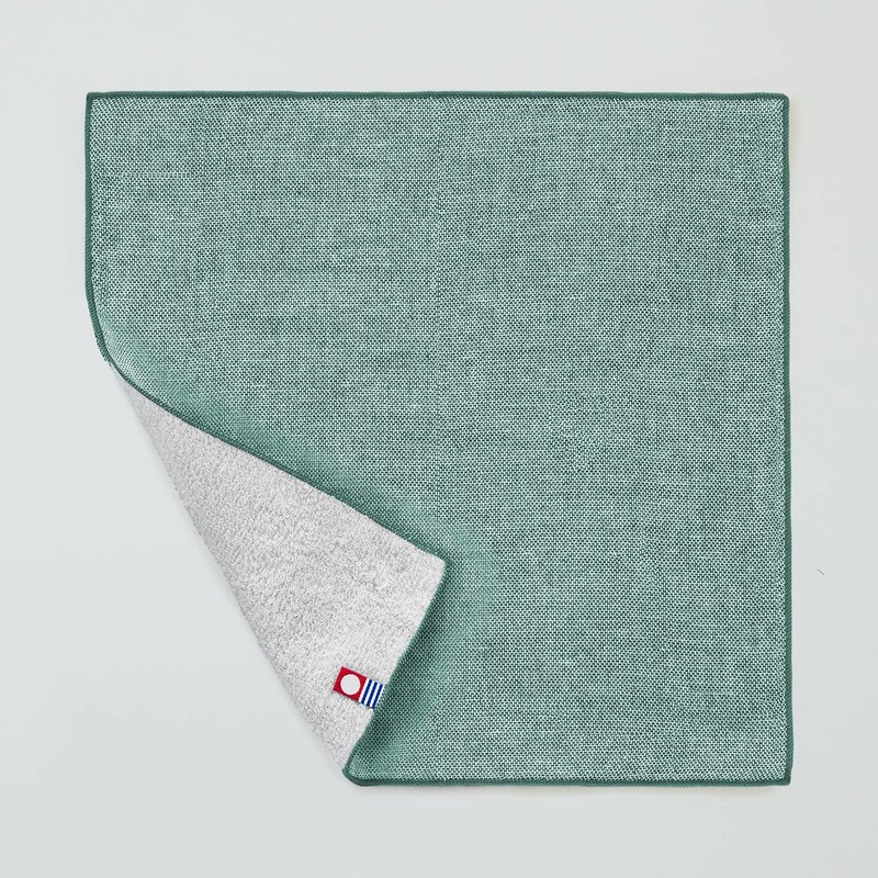 Imabari Towel Handkerchief, Imabari Iroha, Plain, 9.8 x 9.8 in.