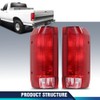 PIT66 Tail Lights Compatible With Ford F150 Bronco 1990-1996 /Fit
