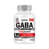 Testrol | Gaba Platinum | Fórmula 4 en 1 con GABA, Triptófano, Magnesio y Vitamina B1 | 90 Cápsulas