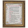 FRM PRT 13" Ten Commandments