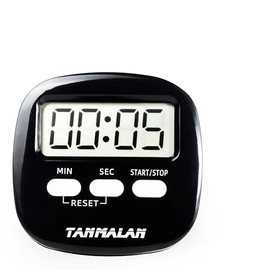 Easy to USE Kitchen Timer Count Down Count up 7.0 timers for Kids (7.0 Black,1 Pack)