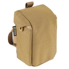 VOTAGOO Rangefinder Pouch with Protective Padding and Quick-Release Buckle, Molle Compatiblefor Binocular Packs, Tactical Hunting Bag Accessory (Brown)