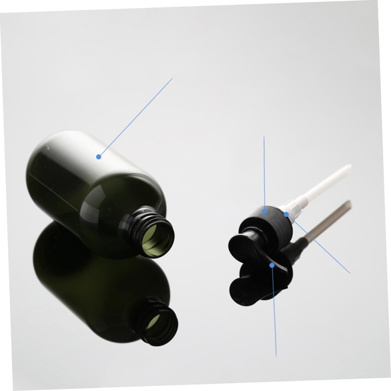 Outanaya 300ml Green Shower Gel Bottle Pump Bottle Bathroom Soap