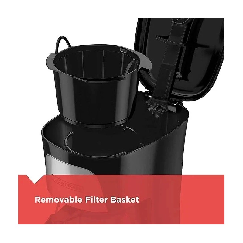 BLACK+DECKER BRAND NEW! BLACK+DECKER CM0555B 5-Cup Coffeemaker, Black