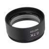 0.7X Stereo Microscope Objective Lens HD Large View Metal Auxiliary