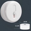 Toilet Paper Dispenser Plastic Wall Mounted Auto Cut Off Waterproof