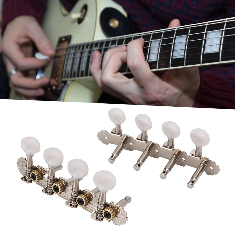 2PCS Mandolin Machine Head Tuning Pegs String Tuning Buttons Instrument