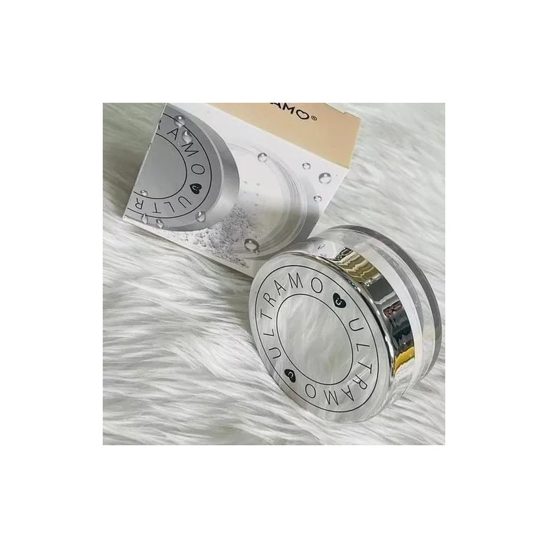 Ultramo Matte Finish Loose Powder, Polvo Traslucido Maquillaje 2sets