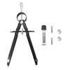 JeoPoom Geometry Compass, Metal Compass, Precision Compass, Drawing Compass, Includes