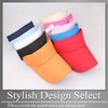 Buzz Selection CAP215 Visor, Sun Visor, Cap, Hat, Simple, Brim