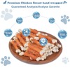 Pawant Dog Chews Puppy Training Snacks Chicken wrapped Calcium Bone