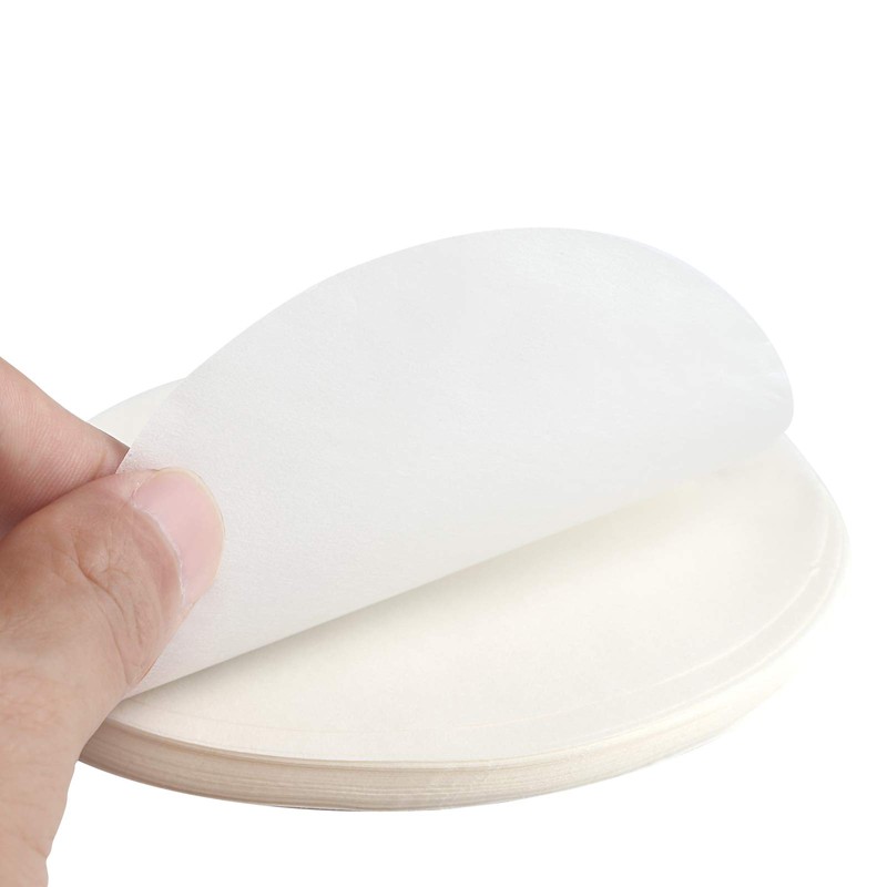 GWHOLE 500 x Antihaftpapier Zuschnitte für Burgerpresse Rund Durchmesser 11