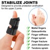Trigger Thumb Splints, Finger Splint for Broken/Straightening/Arthritis, Breathable Thumb Brace