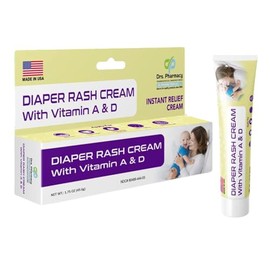Crema antidermatitis para pañales con A y D, protector de la piel del bebé, alivia y previene erupciones, crema, vaselina y lanolina, vitaminas A y D,