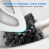 SetSail Toilet Brush and Plunger Set, 2 Packs Toilet Plungers