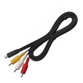 (4ft) AV A/V Audio Video RCA TV Cable Cord Lead for Sony HandyCam HDR-PJ660 (fit This Model ONLY) Camcorder Camera Recorder Video Viewing Wire
