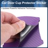 INFINAUTO 3D Car Door Handle Scratch Protector, 90x100mm Car Door