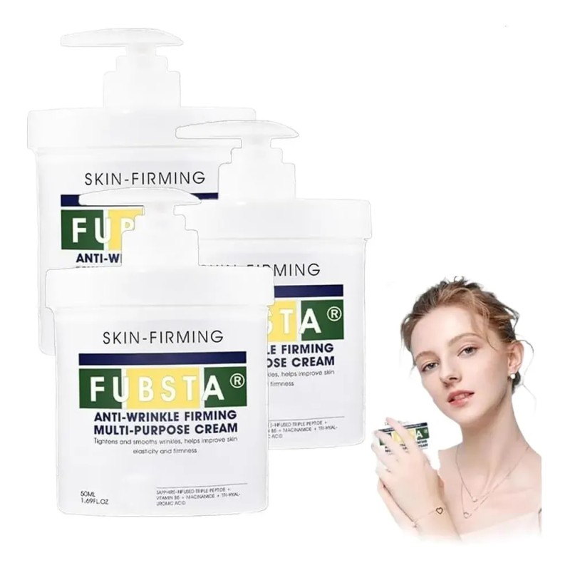 3 Piezas Crema Reafirmante Y Reductora De Arrugas Avanzada