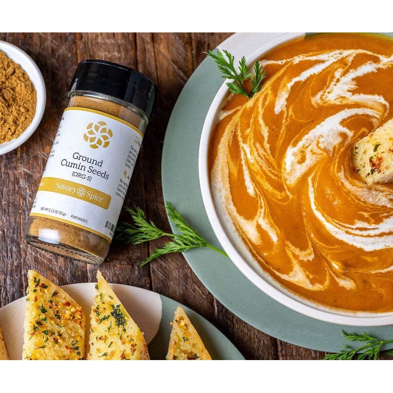Savory Spice Ground Cumin Seeds - Ground Cumin Powder Seasoning