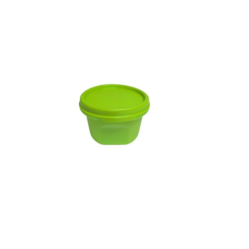 Tupperware Eidgenosse Rund Kompaktbehälter Vorrat Modular Kühlschrank System (grün 200ml)