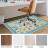 CAREMEE Office Chair Mat for Hardwood Floor,Mushroom 48"x60" Computer Chair