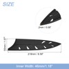 uxcell 2Pcs Knife Cover Sleeves Knife Edge Guards for 8"