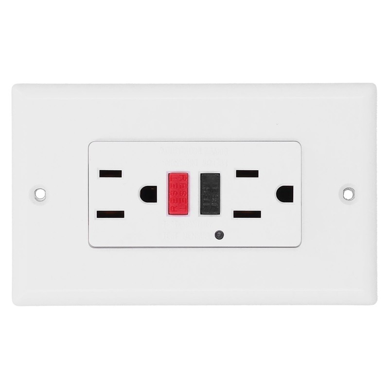 Wall Outlet American GFCI Smart Ground Fault Leakage Protection Socket